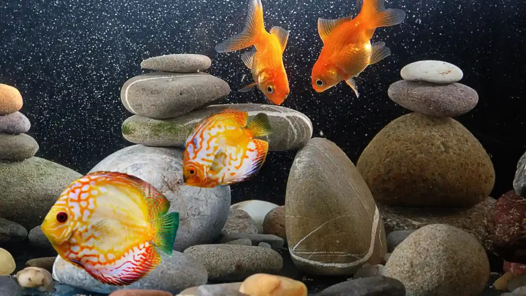 How to clean aquarium rocks?